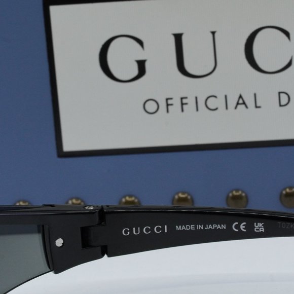 FINAL PRICE NEW GUCCI GG1651S 001 BLACK GREY SUNGLASSES main image 4